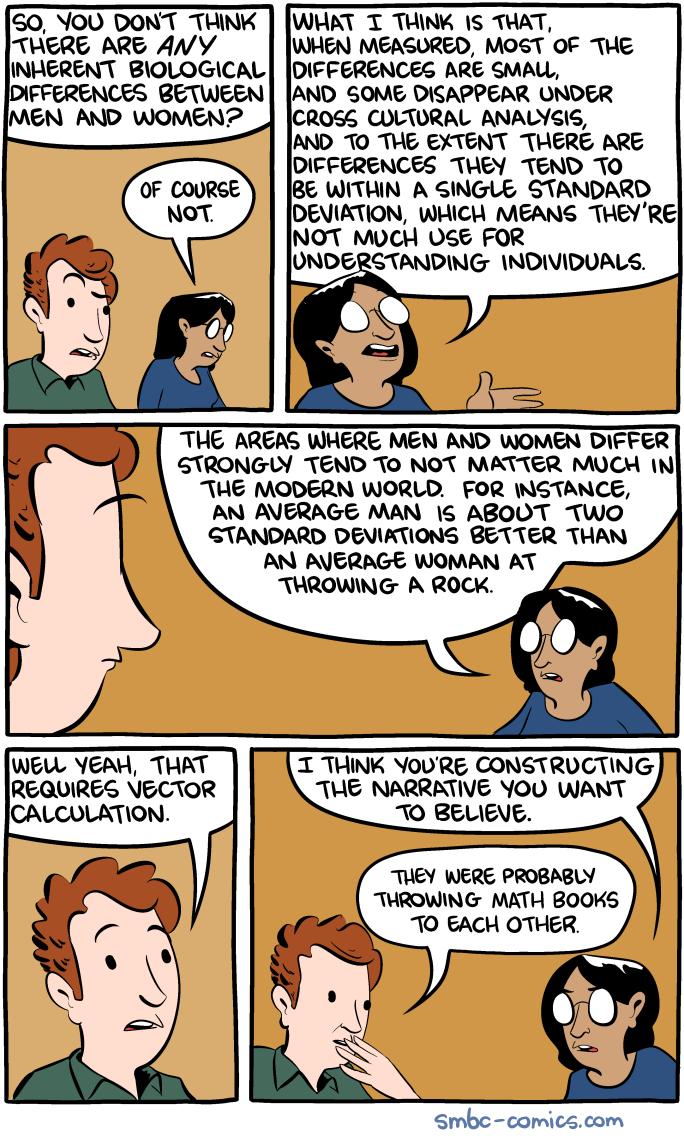 I mean, you can't kill a mammoth without doing a few differential equations.