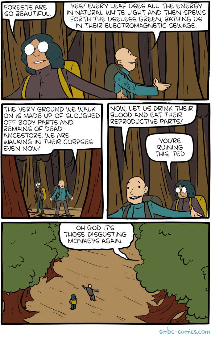 Electromagnetic sewage is the alternative title for SMBC.