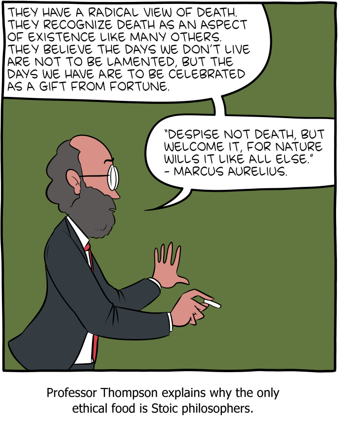 I guess it's Death Week here at SMBC.