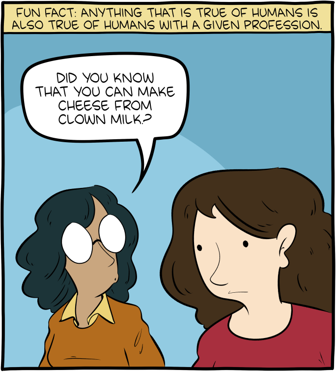 SMBC is a comic about philosophy and math.
