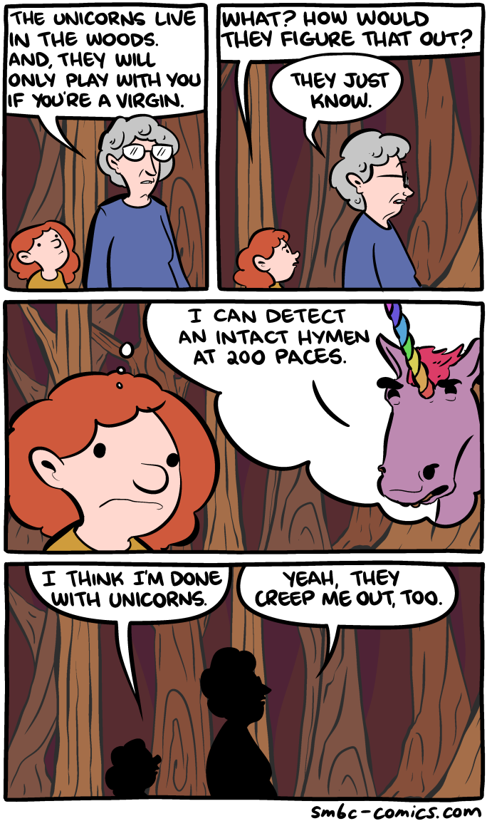 Unicorns really need to let go of outmoded notions of purity.