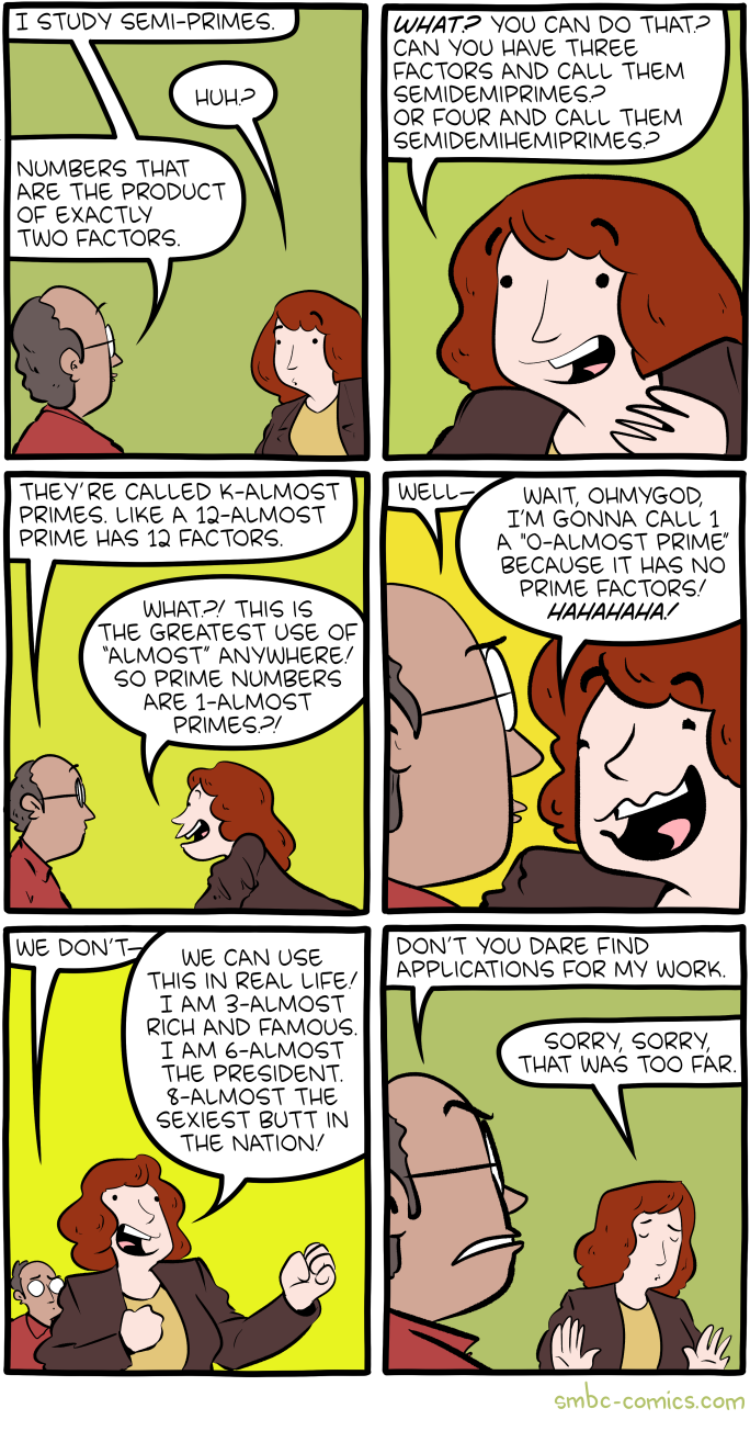 SMBC is the 74-almost funniest webcomic.