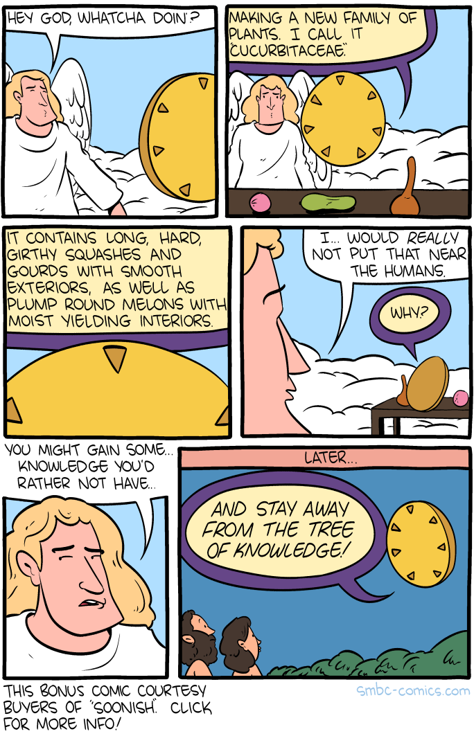 I feel like the next time someone asks 'what is SMBC about' I'm just going to point at this comic.