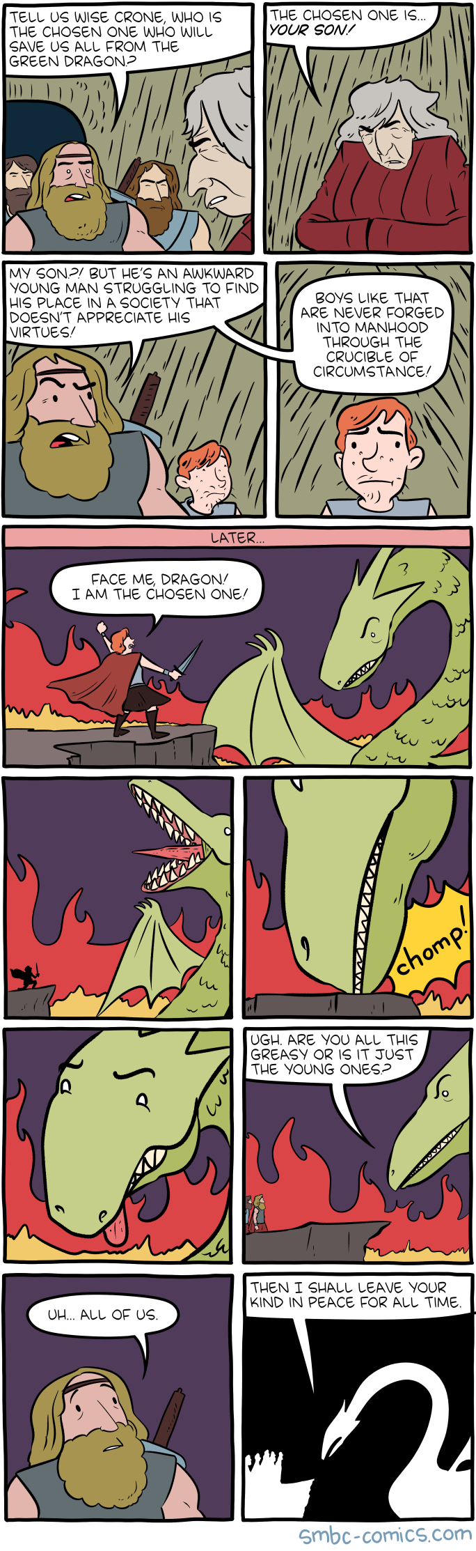 This really should've been the ending to How to Train Your Dragon.